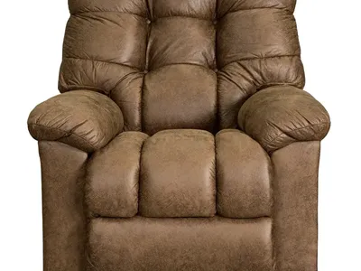 Gibson Canyon Brown Power Reclina-Rocker Recliner