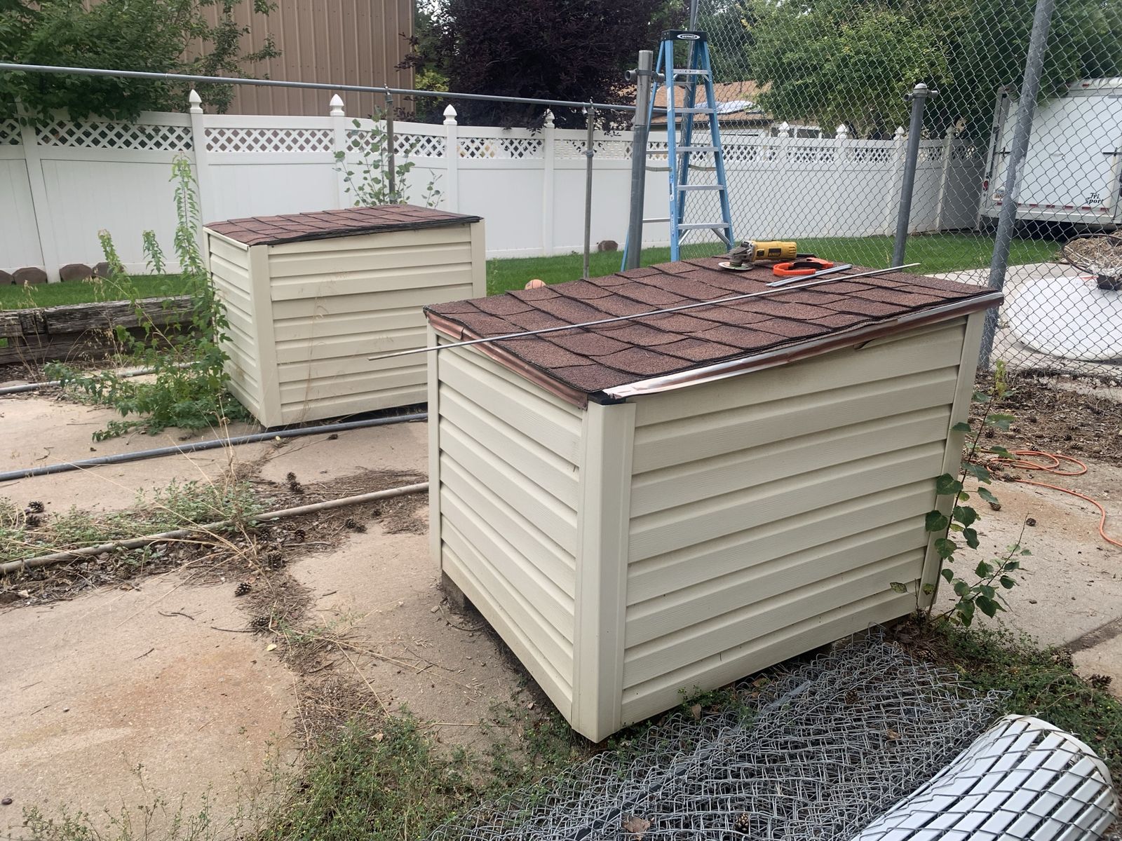 Custom insulated dog houses