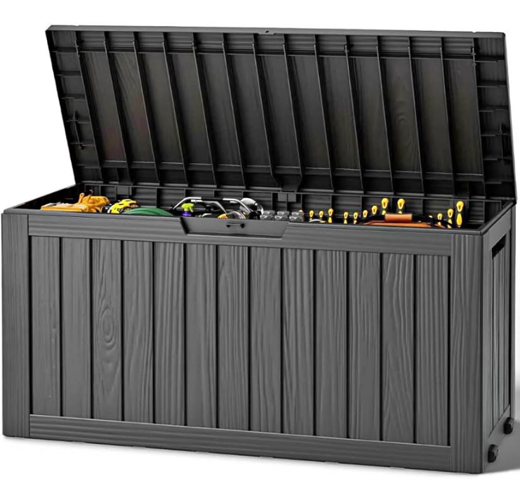 New - 75 Gallon Deck Box, Black