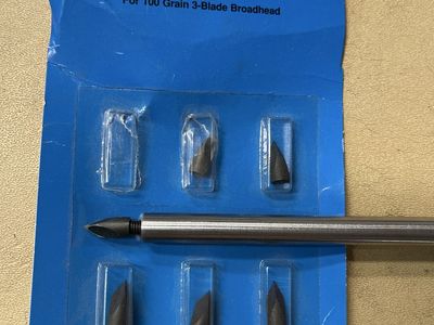 Muzzy Broadheads.