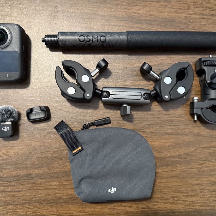 DJI Osmo 360 8K Action Camera and Accessories For Sale