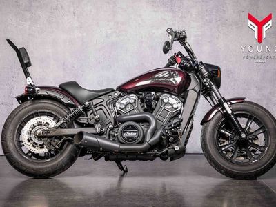 2021 Indian Motorcycle® Scout® Bobber ABS Alumina Jade Smoke