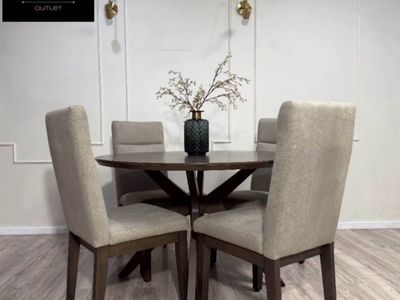 MODERN ROUND DINING SET AMAZING DEAL‼️