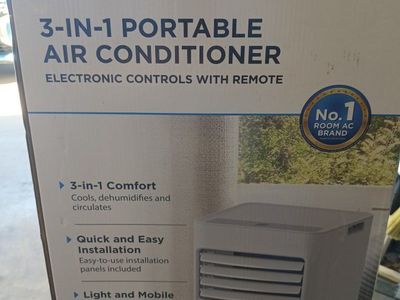 New Midea 8500 BTU portable air conditioner