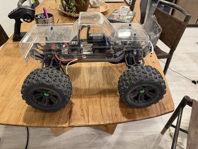 UPGRADED Traxxas Emaxx - Mamba Monster X