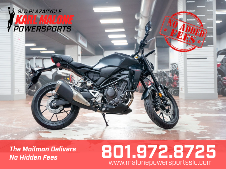 2025 HONDA CB300R Matte Black Metallic - H00844-NF