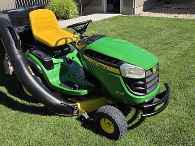 D130 JOHN DEERE 42" MOWER DECK WITH 22 HP V-TWIN ENGINE (EXCELLENT CONDITION)