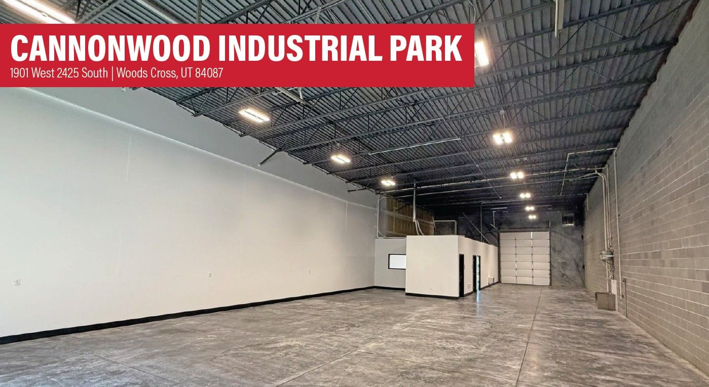 Cannonwood Industrial Park - 4,000 SF - Woods Cross, UT