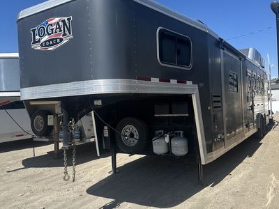 USED 2019 Logan 4 Horse Living Quarters with Generator!