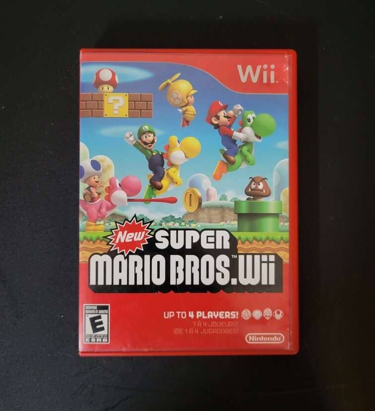 New Super Mario Bros Wii (Nintendo Wii, 2009) Com