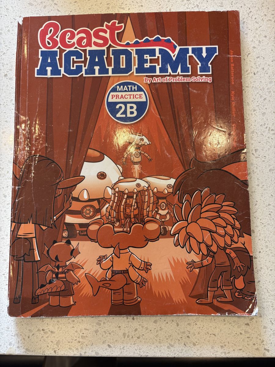 Beast Academy Math Books — Grade 2 and Grade 4B