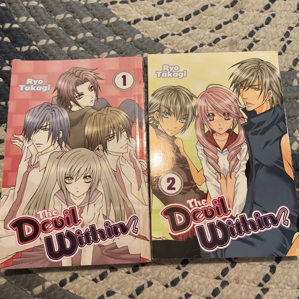 The Devil Within Manga Volumes 1 and 2 by Ryo Takagi
