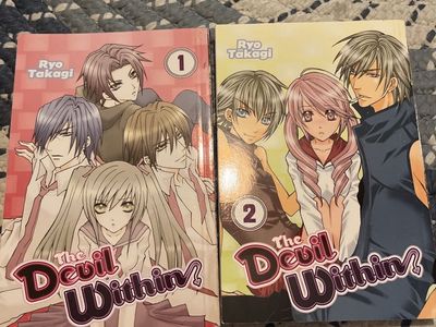 The Devil Within Manga Volumes 1 and 2 by Ryo Takagi