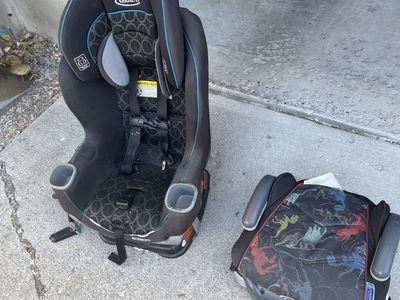 Graco Extend2Fit & TurboBooster Child Car Seats - Used