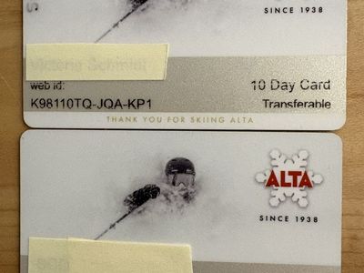Alta Ski Passes