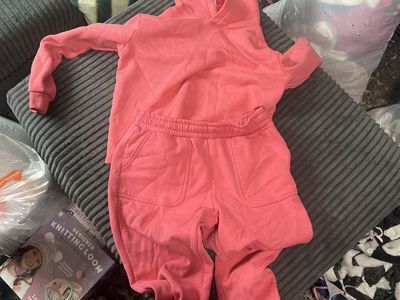 Mondetta Coral Hoodie and Sweatpants Set Size 14/16