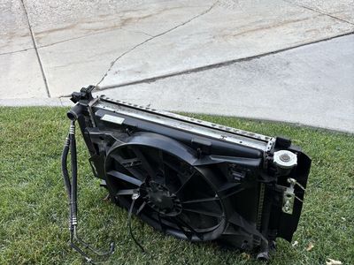 Radiator Fan Assembly with Hoses Grand Caravan