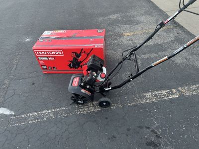 Brand new craftsman tiller