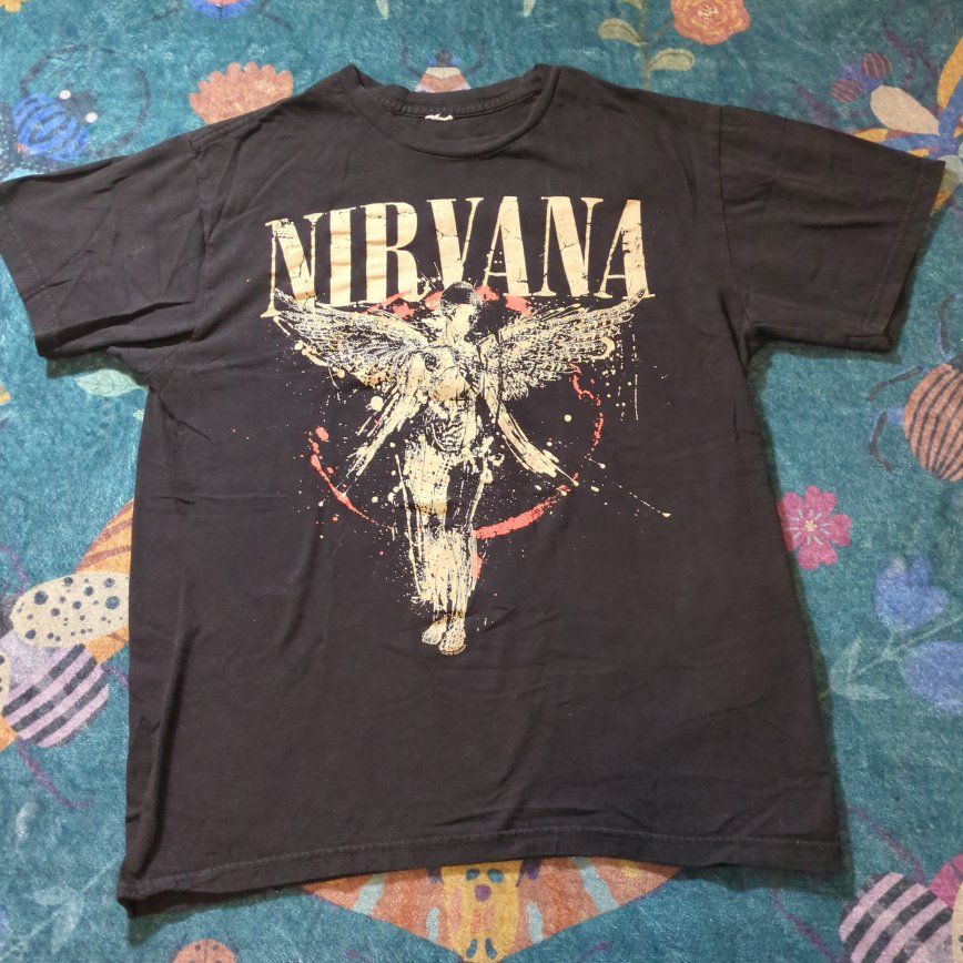 Nirvana In Utero Band Tee