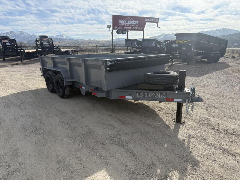 2026 Titan Trailers 14' 3.0 Bumper Pull Dump Trailer