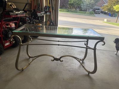 Glass Entryway Table