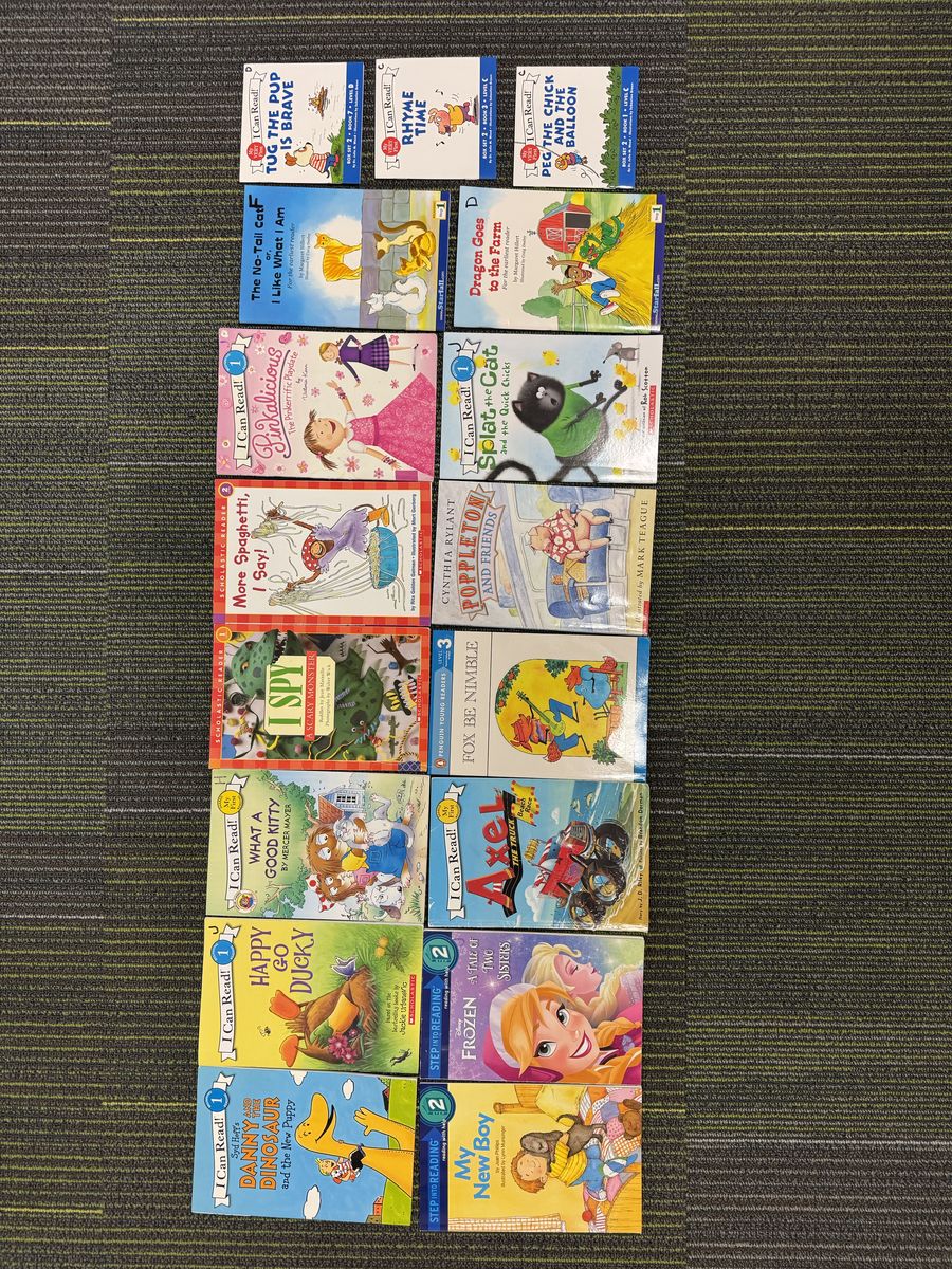 17 Kids Beginner Reader Books – Step Into Reading / I Can Read – $10