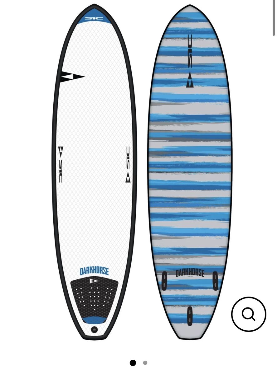 NEW SIC DARKHORSE 7'4" VORTEX FOAM SURFBOARD