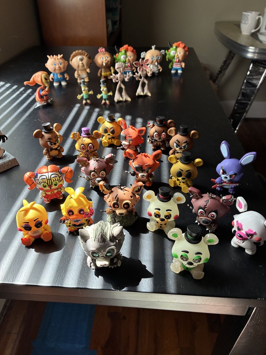 Lot of Funko Mystery Minis Figures - FNAF and Other Collectibles