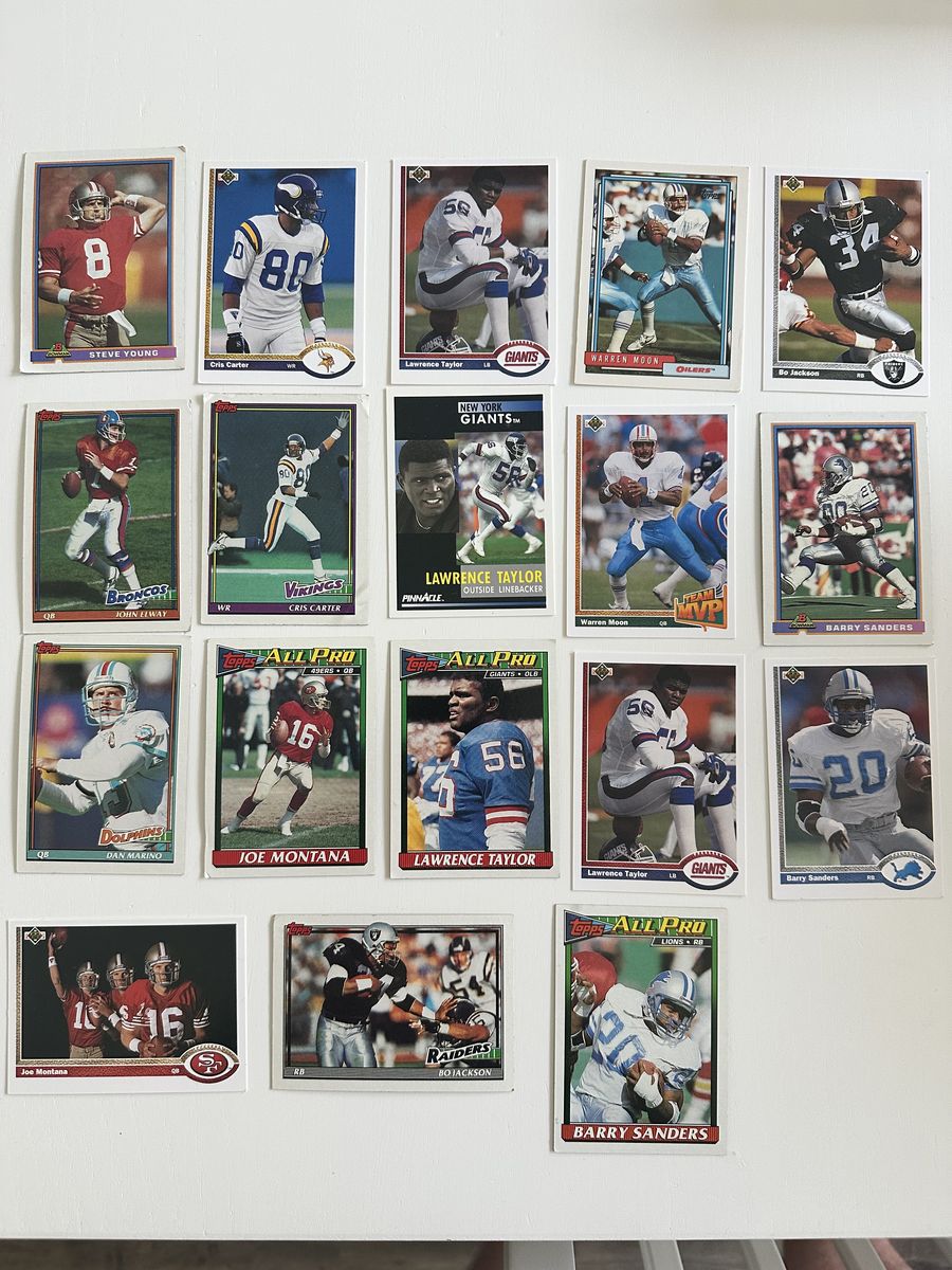 1,500+ Vintage Sports Cards – Jordan, Favre Rookie, Montana, Rice, HOFs