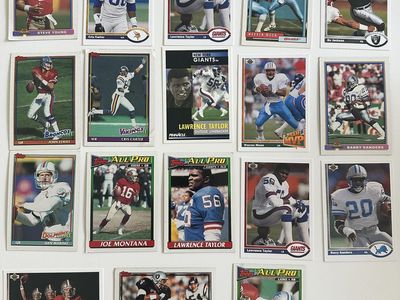 1,500+ Vintage Sports Cards – Jordan, Favre Rookie, Montana, Rice, HOFs