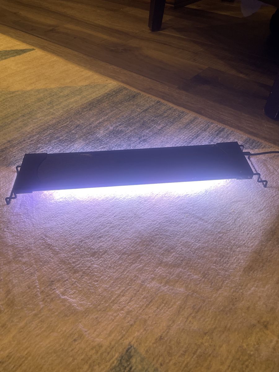 Overtop Aquarium LED Light Fixture - Adjustable Length, Bright Illumination