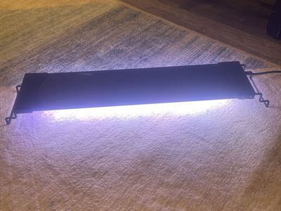 Overtop Aquarium LED Light Fixture - Adjustable Length, Bright Illumination