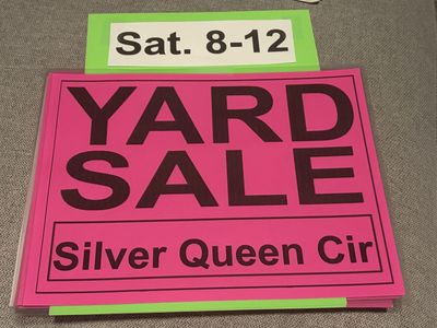 Huge yard sale in Sandy! 7/18 8-12