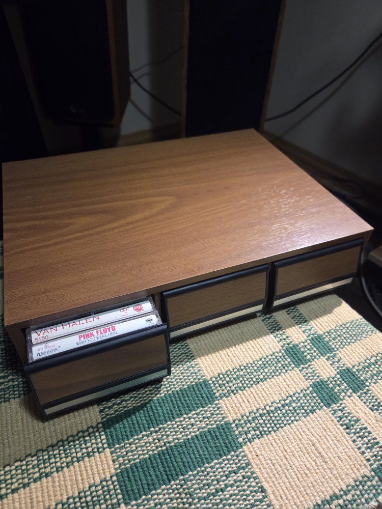Cassette Tapes w / Storage