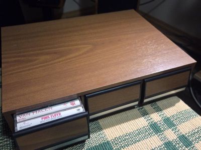 Cassette Tapes w / Storage