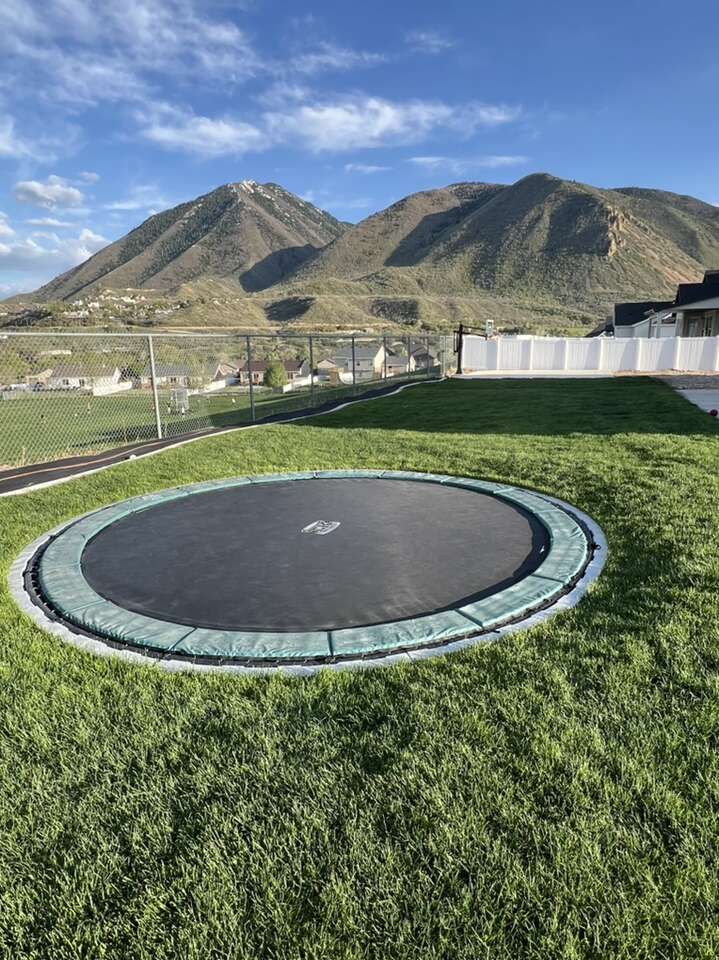 15' Round Trampoline In ground Kit