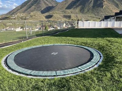 15' Round Trampoline In ground Kit