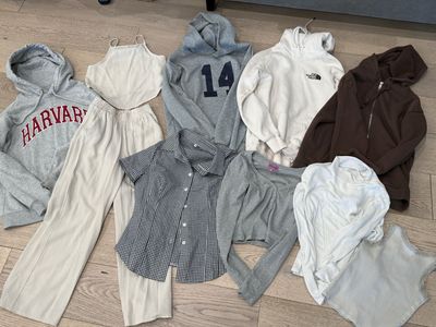 Girls Lot Of 10 clothing From HM EdiKted Northface