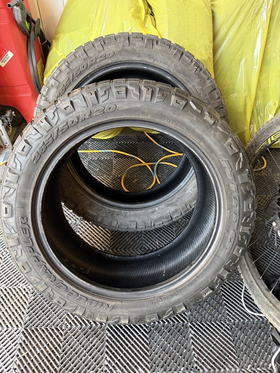 (2) Nitto Ridge Grappler 265/50 R20