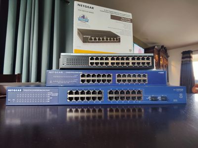 Netgear and Linksys Managed and Unmanaged 10/100/1000 Network Switches