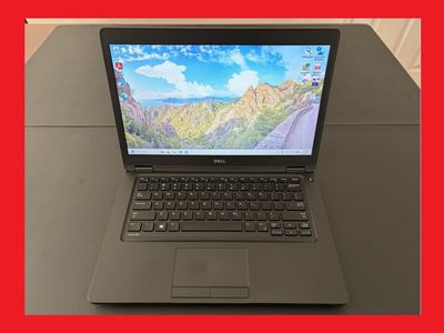 14'' Dell i5-7440HQ @3.8GHz 256GB m.2 SSD 16GB Latitude 5480 Windows 11 Laptop Computer