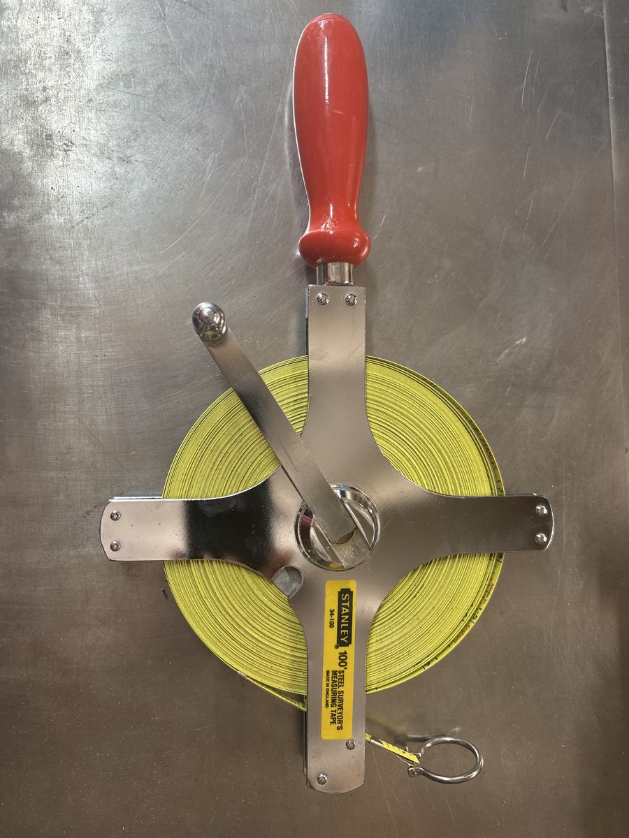 Stanley Steel Surveyors Tape