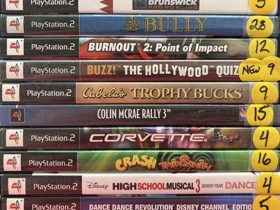 Ps2 Games Starting At 4$ And Up