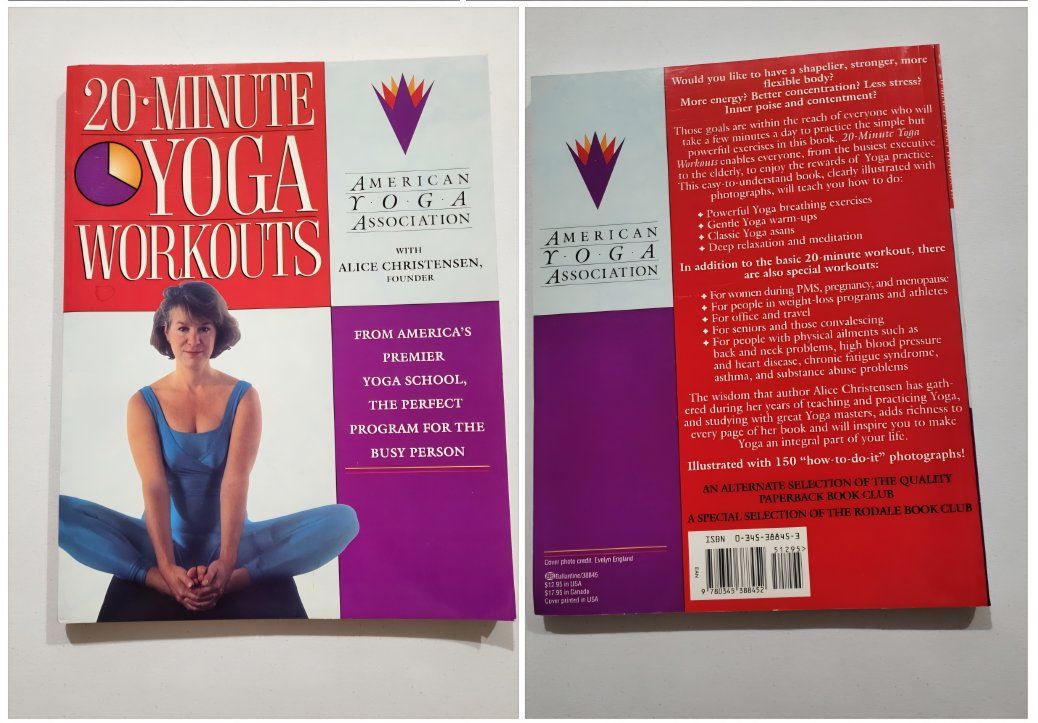 **20 MINUTE YOGA WORKOUT BOOK**