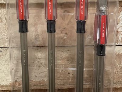Craftsman 4-Piece Barbecue Accessory Set - Stainless Steel Grilling Tools