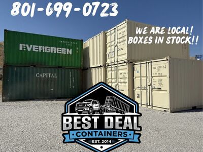 20' Shipping Containers- USED AND ONE TRIPS AVAILABLE