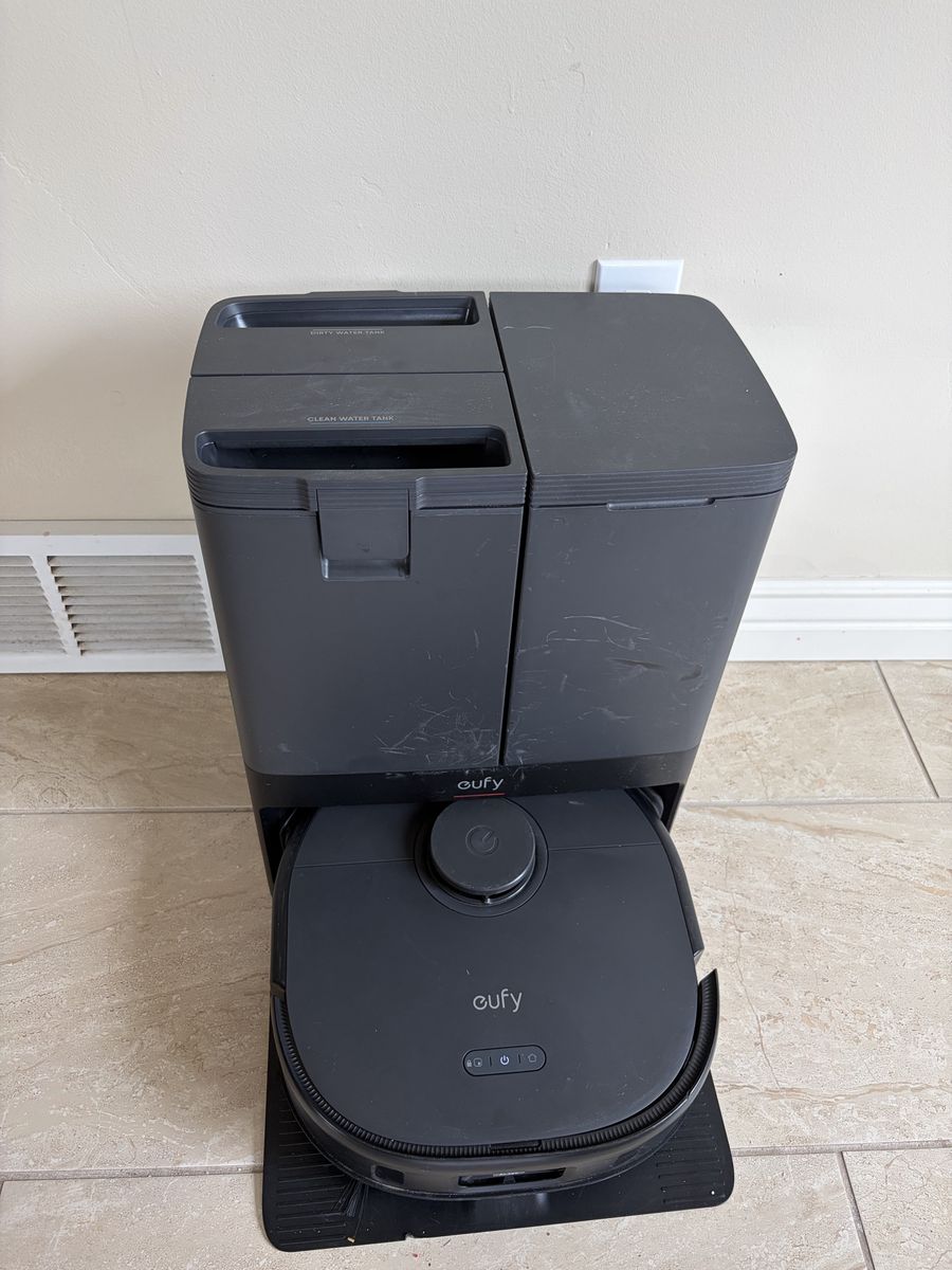 eufy X10 Pro Omni Robot Vacuum & Mop Station – Powers On / Drives / Docks (As-Is)