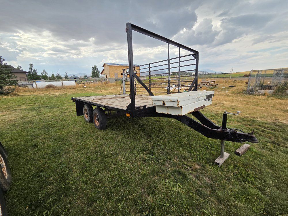 Utility Trailer with Removable sides