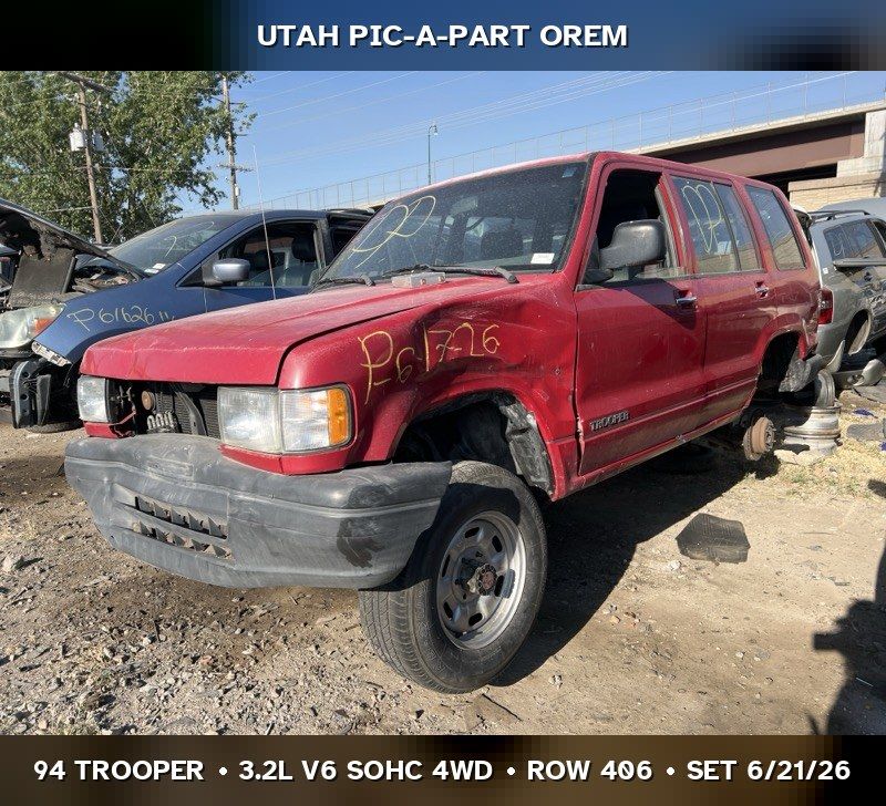 1994 Isuzu Trooper Parts - UTPAP Orem