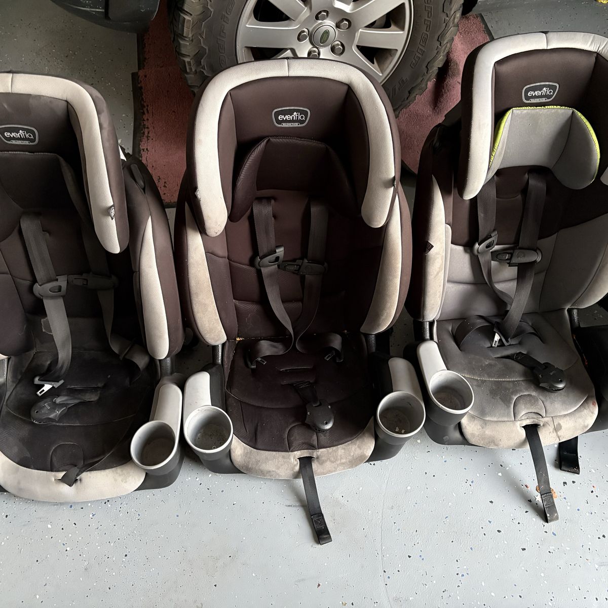 Old Kids Full Back Booster Seats